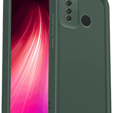 Xiaomi Redmi Note 8 Viera Silikon Kılıf - Koyu Yeşil