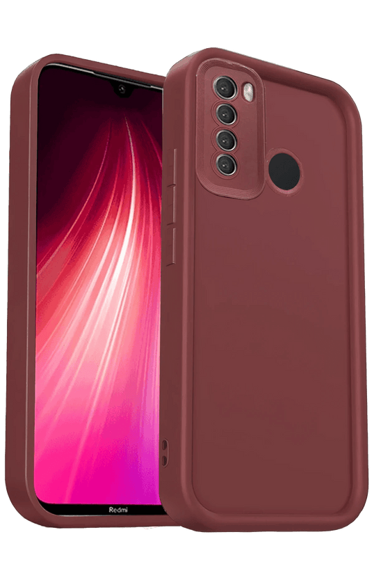 Xiaomi Redmi Note 8 Viera Silikon Kılıf - Bordo