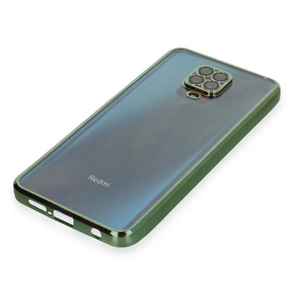 Xiaomi Redmi Note 9 Pro Razer Lensli Silikon Kılıf - Yeşil 4