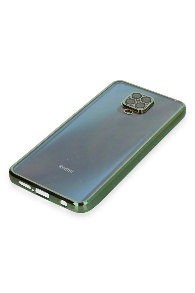 Xiaomi Redmi Note 9 Pro Razer Lensli Silikon Kılıf - Yeşil 4