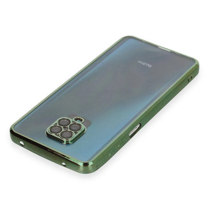 Xiaomi Redmi Note 9 Pro Razer Lensli Silikon Kılıf - Yeşil 3