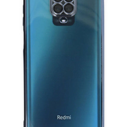 Xiaomi Redmi Note 9 Pro Razer Lensli Silikon Kılıf - Açık Mavi 2