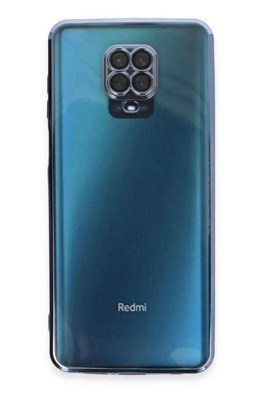 Xiaomi Redmi Note 9 Pro Razer Lensli Silikon Kılıf - Açık Mavi 2
