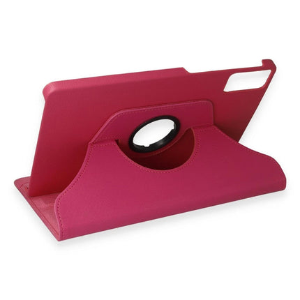 Xiaomi Redmi Pad SE 360 Tablet Deri Kılıf - Pembe