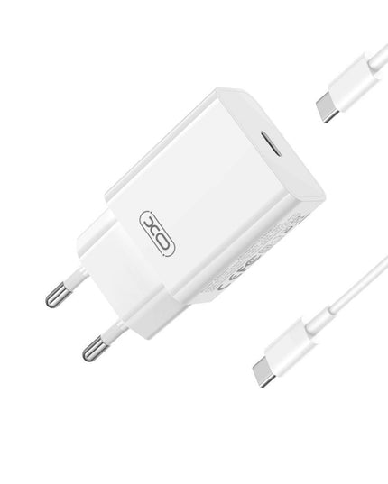 XO L126 Type-C to Type-C Hızlı PD 20W Şarj Aleti Seti
