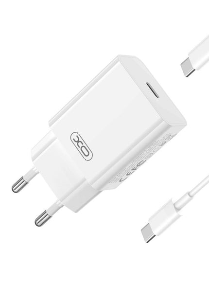 XO L126 Type-C to Type-C Hızlı PD 20W Şarj Aleti Seti