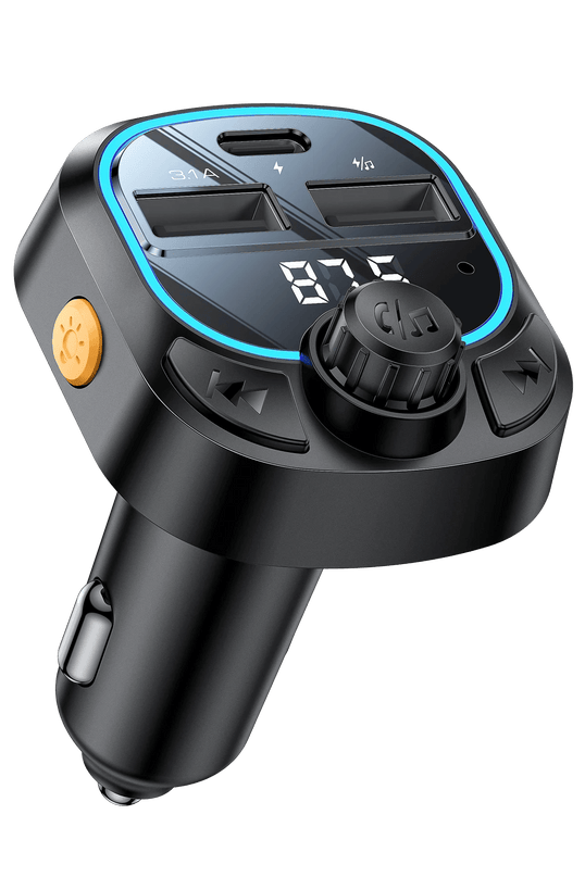 Y70 RGB 1 Adet 15W Type-C ve 1 Adet 15W USB Çıkışlı BT 5.3 FM Transmitter