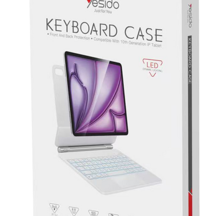 Apple iPad 2025 10.9 10.Nesil (A16) KB24 Tecno Klavyeli Tablet Kılıfı 2