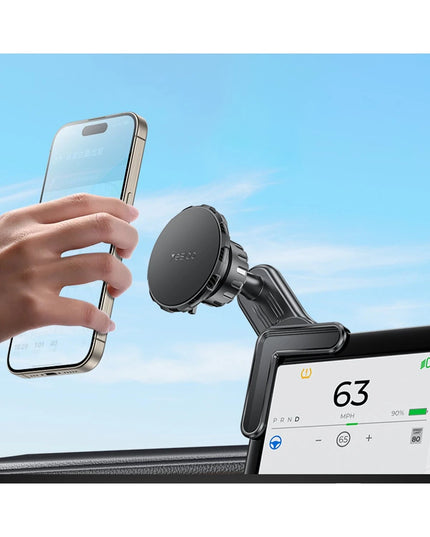 C212 360 Derece Ayarlanabilir Araç CarPlay Ekranına Sabitlenen Magsafe Araç Telefon Tutucu 2