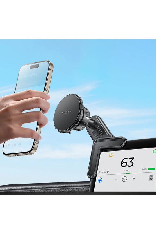 C212 360 Derece Ayarlanabilir Araç CarPlay Ekranına Sabitlenen Magsafe Araç Telefon Tutucu 2