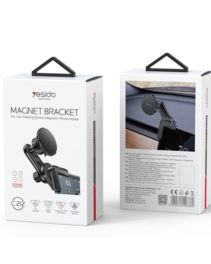 C212 360 Derece Ayarlanabilir Araç CarPlay Ekranına Sabitlenen Magsafe Araç Telefon Tutucu 5