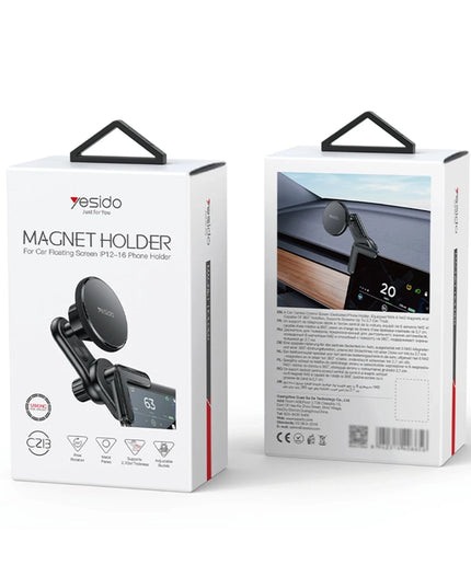 C213 360 Derece Ayarlanabilir Araç CarPlay Ekranına Sabitlenen Magsafe Araç Tutucu 6