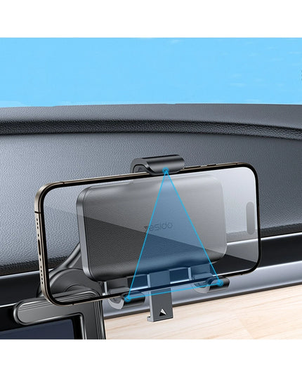 C250 360 Derece Ayarlanabilir Araç CarPlay Ekranına Sabitlenen Araç Telefon Tutucu 5