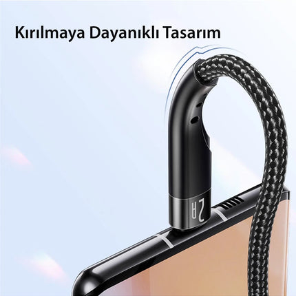 CA109 3M 2A Usb to Lightning Hızlı Şarj Kablosu 5