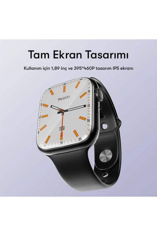 IO17 1.89 inç IP68 Su Geçirmez Konuşmalı Akıllı Saat 3