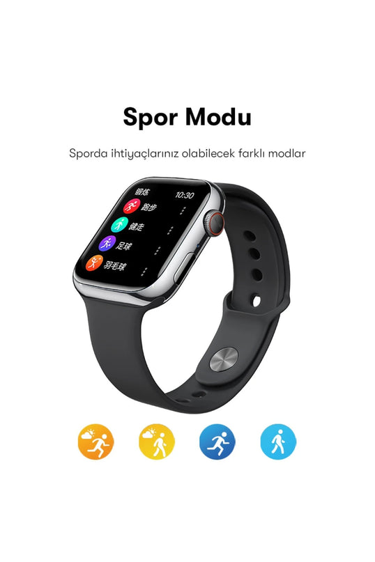 IO18 1.89 inç IP68 Su Geçirmez Konuşmalı Akıllı Saat 4