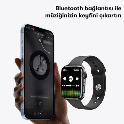 IO18 1.89 inç IP68 Su Geçirmez Konuşmalı Akıllı Saat 8