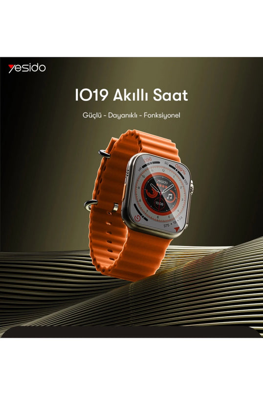 IO19 2 inç IP68 Su Geçirmez Konuşmalı Akıllı Saat 11