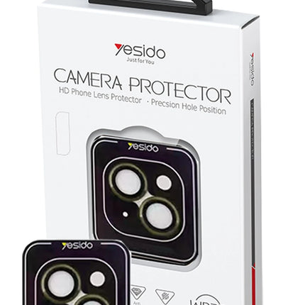 iPhone 14 WB27 Metal Kamera Lens - Gold