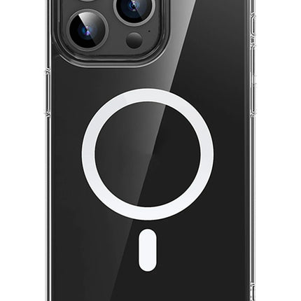 iPhone 15 Pro Max PC03 Ace Şeffaf Magsafe Kapak Kılıf