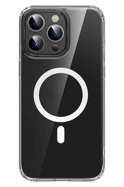 iPhone 15 Pro Max PC03 Ace Şeffaf Magsafe Kapak Kılıf