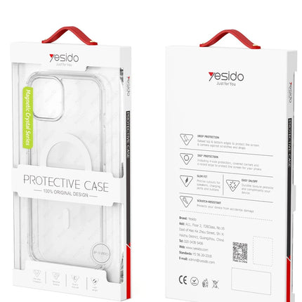 iPhone 15 Pro Max PC03 Ace Şeffaf Magsafe Kapak Kılıf 4