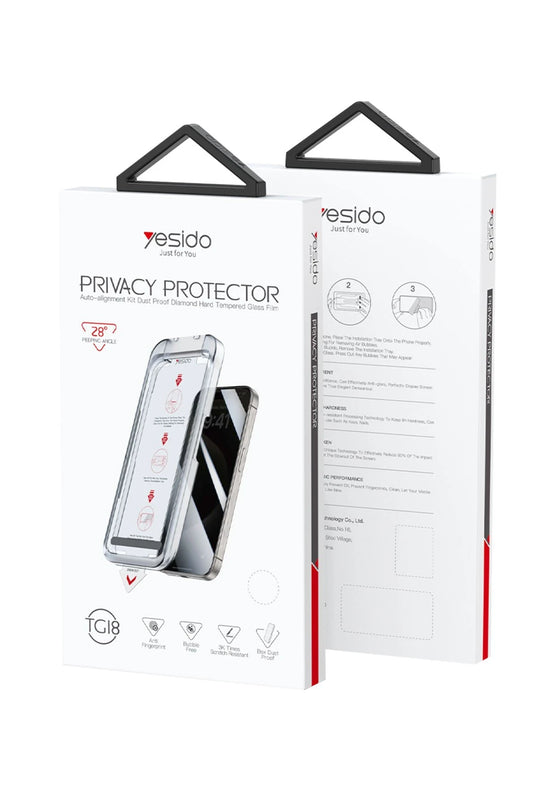 iPhone 15 Pro Max TG18 AutoKit Hayalet Cam Ekran Koruyucu 2