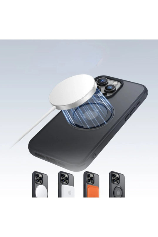 iPhone 16 PC15 Razor Magsafe Standlı Kapak Kılıf 4