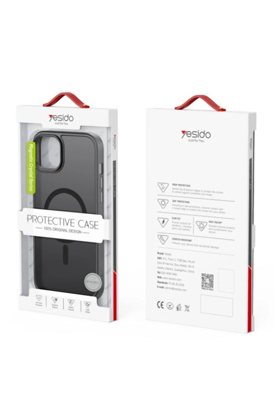 iPhone 16 Plus PC06 Tower Magsafe Kapak Kılıf - Titan Gri 3
