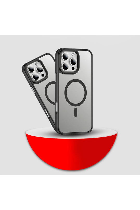 iPhone 16 Plus PC06 Tower Magsafe Kapak Kılıf - Titan Gri 2