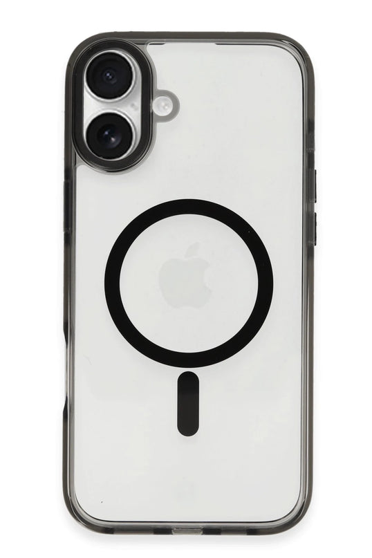 iPhone 16 Plus PC08 Izzy Magsafe Kapak Kılıf - Siyah