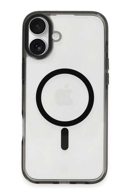 iPhone 16 Plus PC08 Izzy Magsafe Kapak Kılıf - Siyah