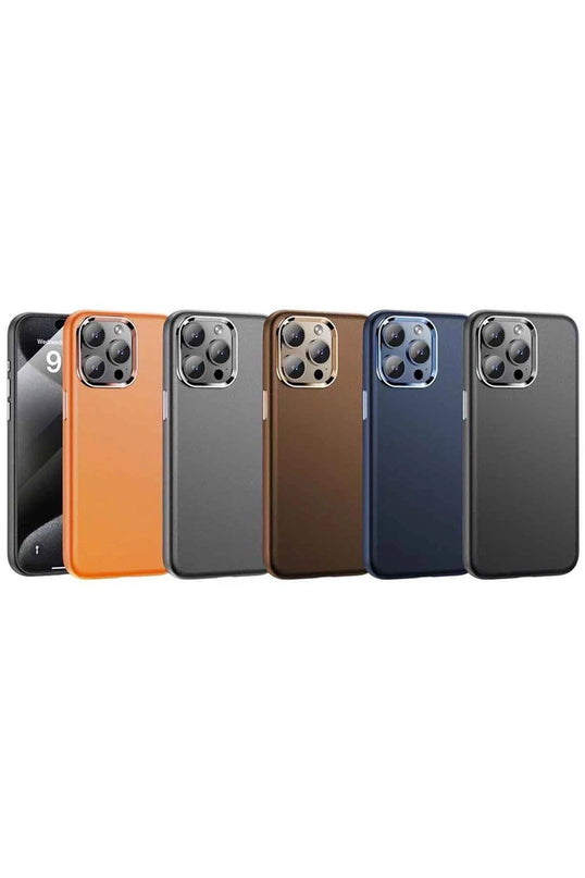 iPhone 16 Pro Max PC09 Elegance Deri Magsafe Kapak Kılıf 3