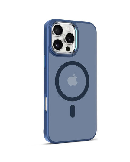 iPhone 16 Pro Max PC13 Tazz Magsafe Kapak Kılıf - Lacivert