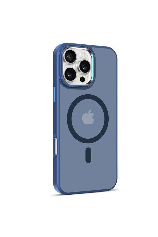 iPhone 16 Pro Max PC13 Tazz Magsafe Kapak Kılıf - Lacivert