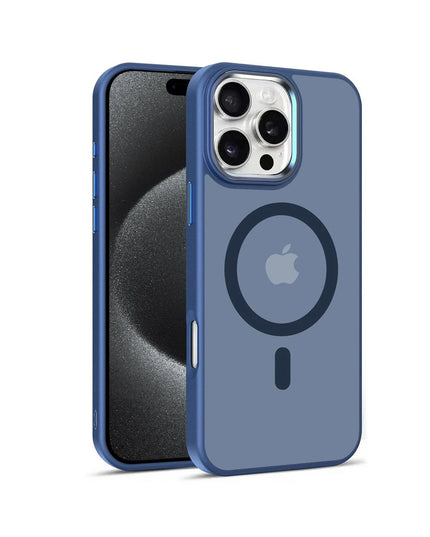 iPhone 16 Pro Max PC13 Tazz Magsafe Kapak Kılıf - Lacivert 2
