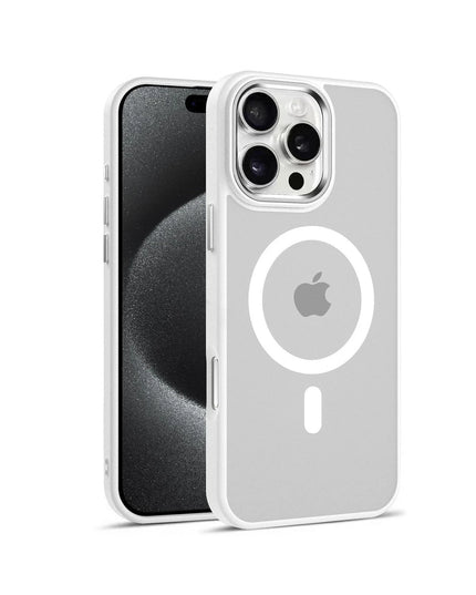 iPhone 16 Pro Max PC13 Tazz Magsafe Kapak Kılıf - Şeffaf 2