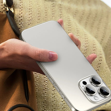 iPhone 16 Pro Max WB52 Metal Kamera Lens - Çöl Titanyum 2
