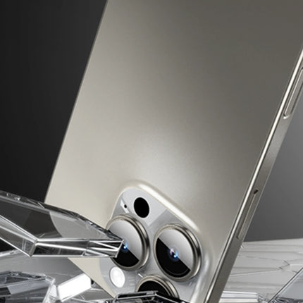 iPhone 16 Pro Max WB52 Metal Kamera Lens - Siyah 3