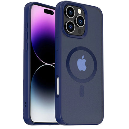 iPhone 16 Pro PC06 Tower Magsafe Kapak Kılıf - Lacivert
