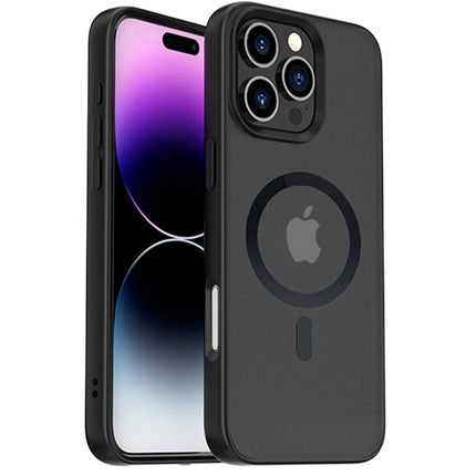 iPhone 16 Pro PC06 Tower Magsafe Kapak Kılıf - Siyah