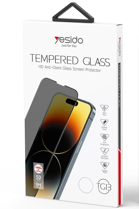 iPhone 16 TG13 5D Hayalet Cam Ekran Koruyucu 3
