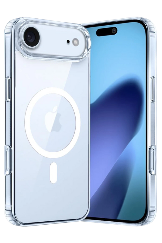 iPhone 17 Air PC03 Ace Şeffaf Magsafe Kapak Kılıf
