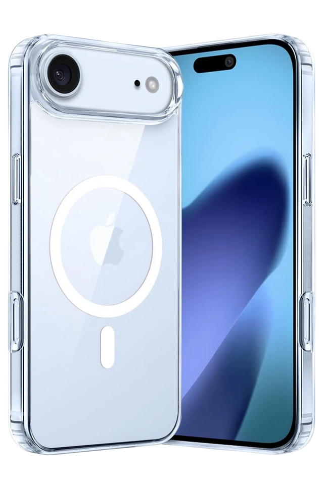 iPhone 17 Air PC03 Ace Şeffaf Magsafe Kapak Kılıf