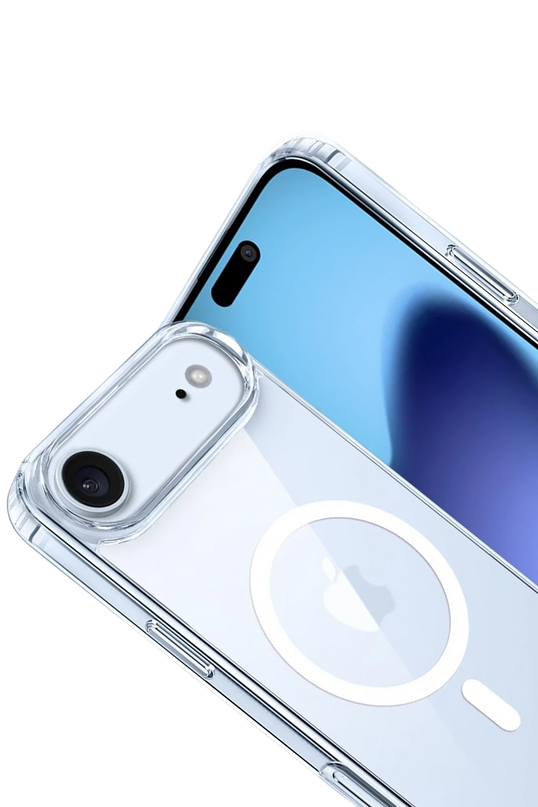 iPhone 17 Air PC03 Ace Şeffaf Magsafe Kapak Kılıf 2