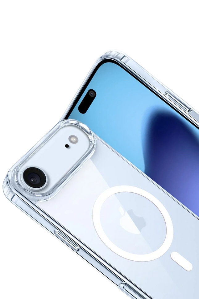 iPhone 17 Air PC03 Ace Şeffaf Magsafe Kapak Kılıf 2