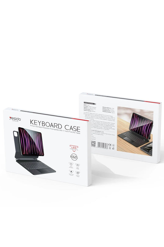 Apple KB25 iPad Pro 11 (2022) Tecno Klavyeli Tablet Kılıfı 2
