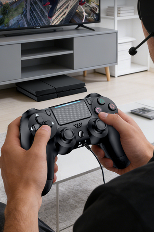 KB47 Bluetooth 5.0 Kablosuz PS4 Oyun Kolu 3