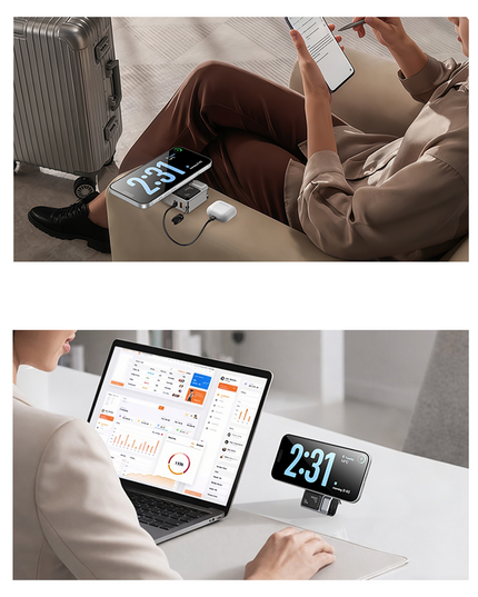 MH103 20.000 mAh 22.5W PD Hızlı Şarj ve 15W Kablosuz Şarj Destekli Priz Uçlu Powerbank 7