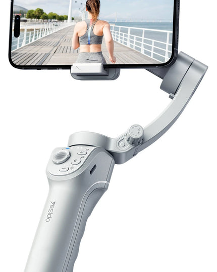 SF18 360 Derece Otomatik Yüz Takipli Tripodlu BT 5.0 Selfie Gimbal